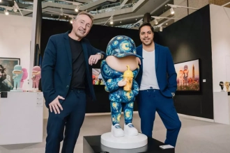 L&rsquo;art français triomphe à Art Basel Miami : Léo & Steph conquièrent le monde avec Kid Cup