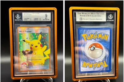 Une carte trophée Pokémon rare mise aux enchères pour 50 000 €
