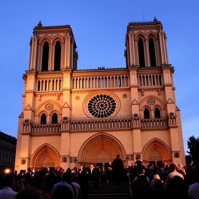 Réouverture de Notre-Dame : Pharrell Williams enchante le parvis
