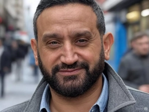 Suppression de C8 de la TNT : Cyril Hanouna présent ainsi qu&rsquo;une cinquantaine de manifestants devant l&rsquo;ARCOM