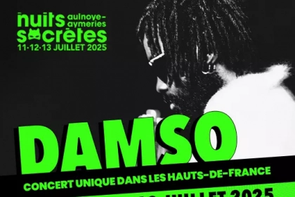 Damso en tête d&rsquo;affiche des Nuits Secrètes 2025 : un concert exclusif