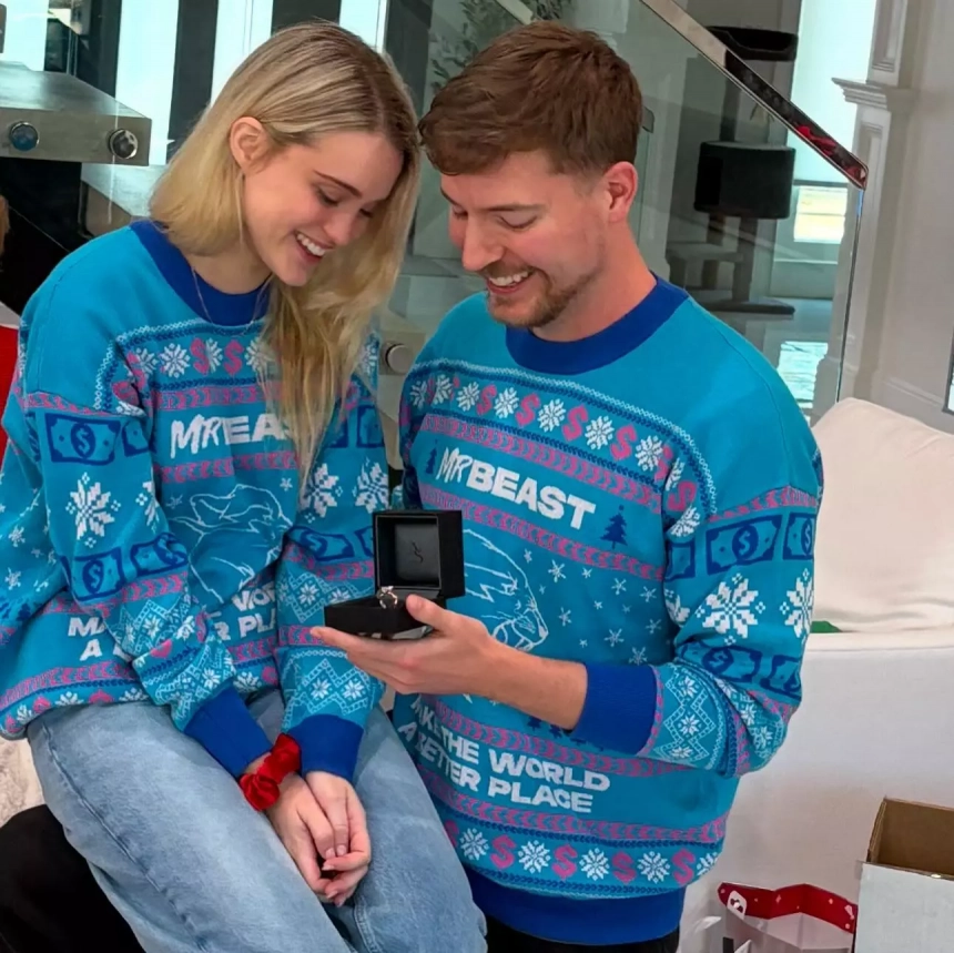 Mrbeast et thea booysen : fiançailles annoncées! MrBeast et Thea Booysen : Fiançailles annoncées !