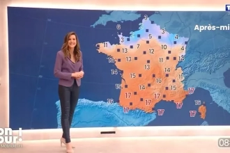Daniela Prepeliuc remplace Tatiana Silva à la météo de TF1 et séduit le public