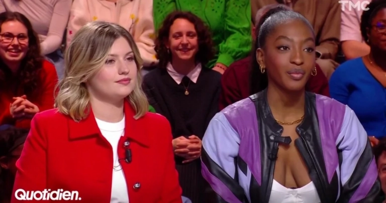 VIDÉO : l’interview de Marine et Ebony sur le plateau de Quotidien sur TMC
