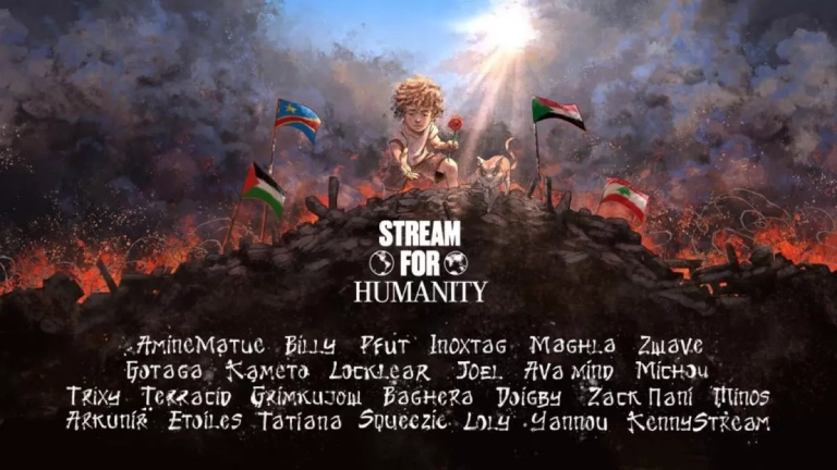 Stream for Humanity : AmineMaTue annonce les streamers qui seront présents