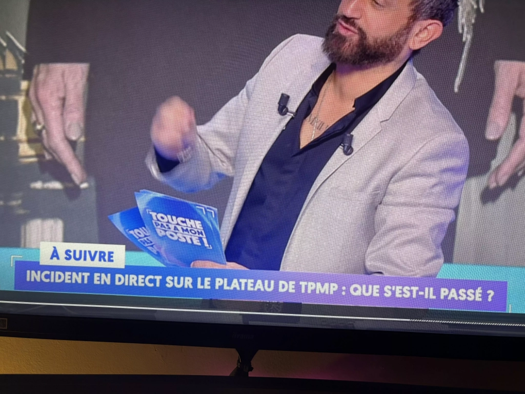 vidÉo, incident, direct, tpmp, homme