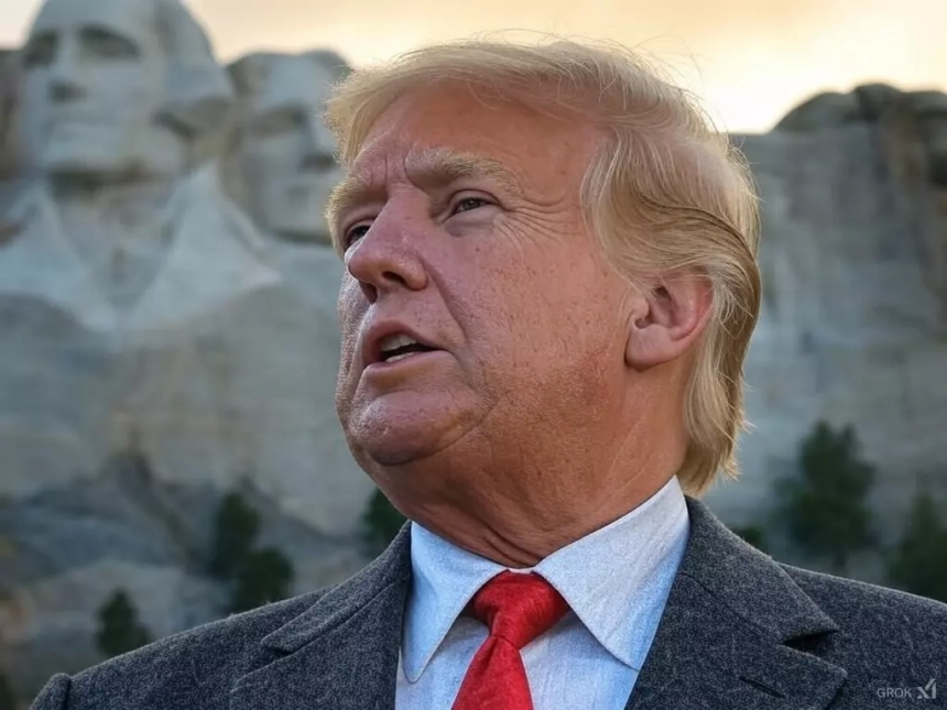 Une élue américaine propose de sculpter le portrait de donald trump sur le mont rushmore Une élue américaine propose de sculpter le portrait de Donald Trump sur le mont Rushmore