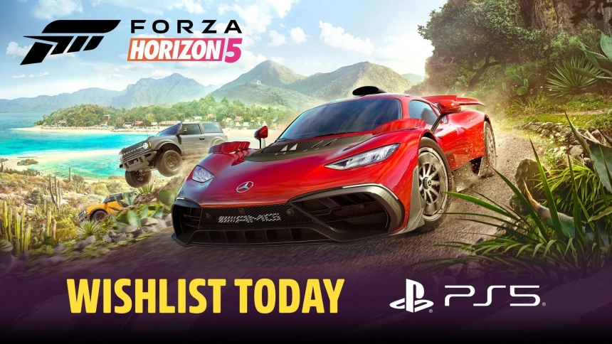 Forza Horizon 5 arrive sur PlayStation 5 au printemps 2025