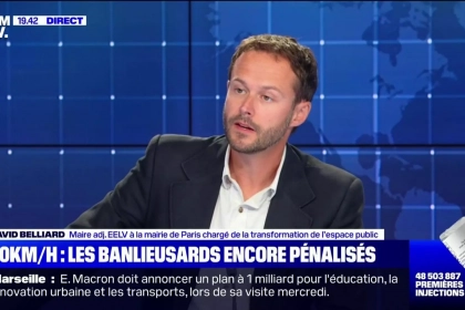 David Belliard officialise sa candidature à la primaire écologiste pour Paris 2026