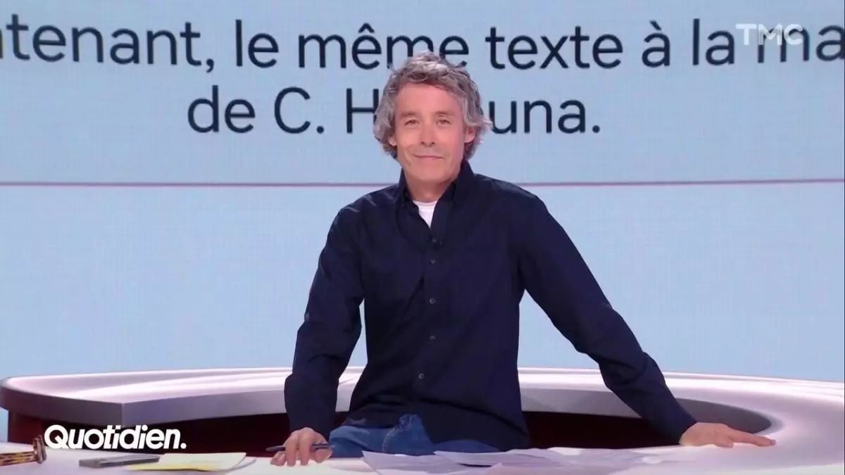 Yann Barthès parodie Cyril Hanouna avec l&rsquo;aide de ChatGPT