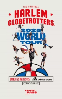 Harlem Globetrotters 2025 World Tour : La légende du basketball en tournée en France !