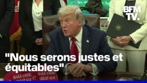 VIDÉO – Trump révèle ses pensées sur les droits de douane, la Russie, l&rsquo;Ukraine et Musk dans cette vidéo complète