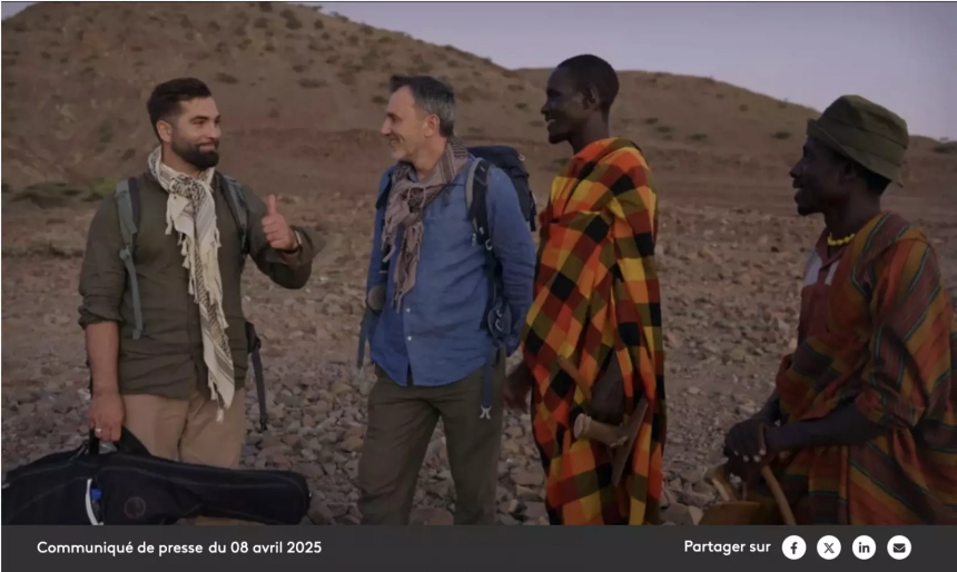 Rendez-vous en terre inconnue : kendji girac chez les turkana pour les 20 ans de l’émission Rendez-vous en terre inconnue : Kendji Girac chez les Turkana pour les 20 ans de l’émission