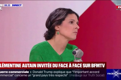 Clémentine Autain s’agace sur BFMTV : tensions vives autour de LFI et Mélenchon