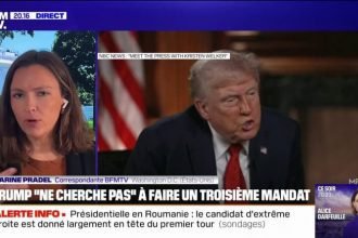 Donald Trump affirme ne pas vouloir briguer un troisième mandat à la Maison Blanche