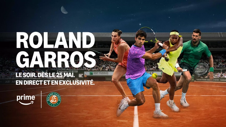 Roland-garros sur prime video : l’événement tennis incontournable du 25 mai au 8 juin Roland-Garros sur Prime Video : l’événement tennis incontournable du 25 mai au 8 juin