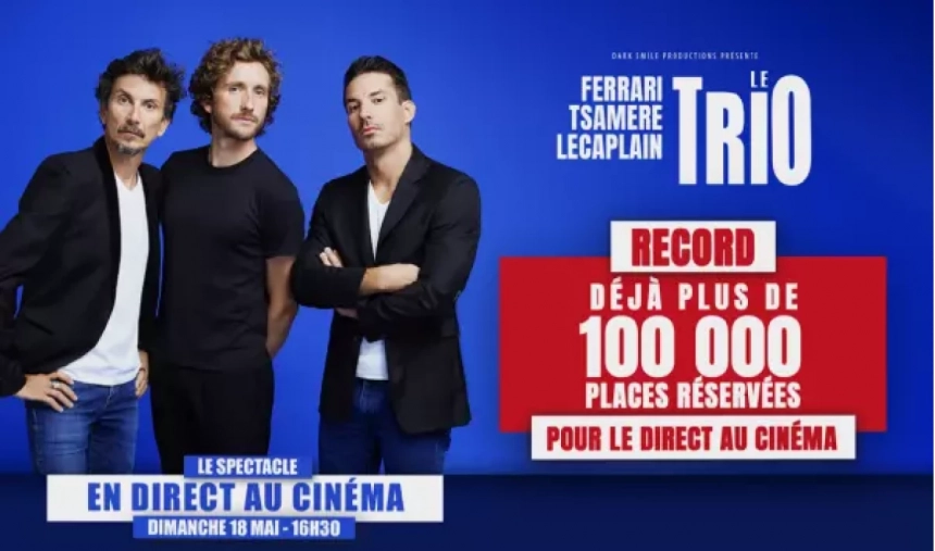 Ferrari, Tsamère, Lecaplain : déjà plus de 100 000 places réservées pour l’événement cinéma
