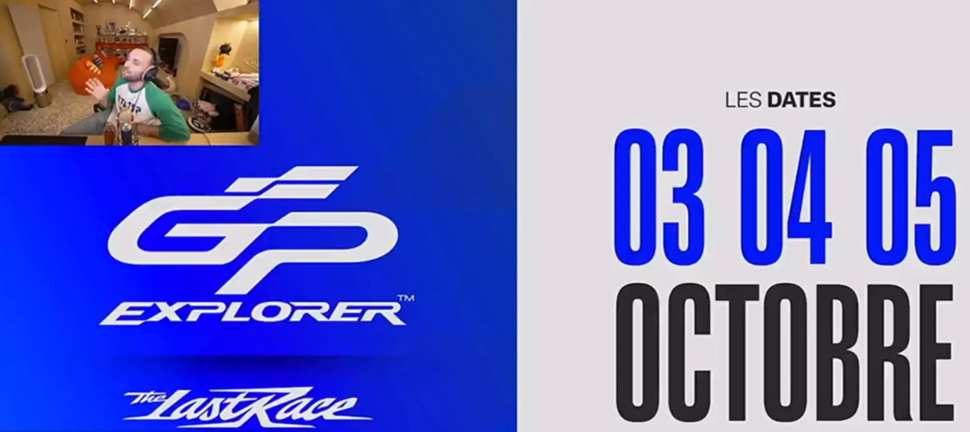 GP Explorer 3 : Squeezie officialise une édition finale exceptionnelle au Mans, voici les dates
