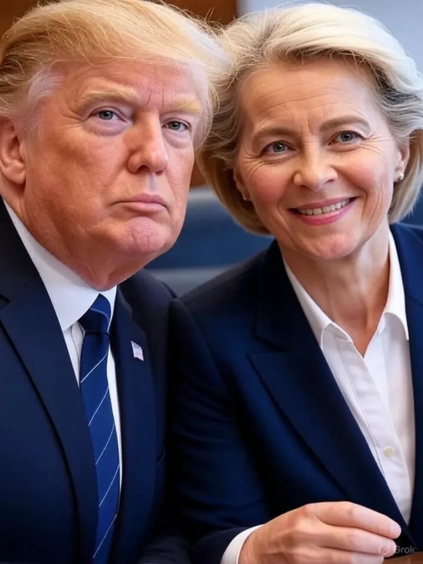 Relations commerciales ue-usa : trump et von der leyen repoussent l'échéance des droits de douane au 9 juillet Relations commerciales UE-USA : Trump et von der Leyen repoussent l’échéance des droits de douane au 9 juillet