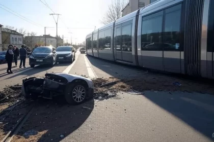 Accident de voiture sur le tramway T6 : circulation bloquée à Châtillon dans les Hauts-de-Seine