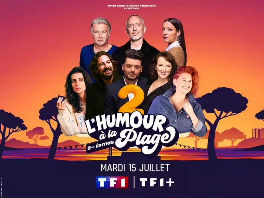 L'humour à la plage : kev adams et ses invités de retour sur tf1 L’Humour à la Plage : Kev Adams et ses invités de retour sur TF1