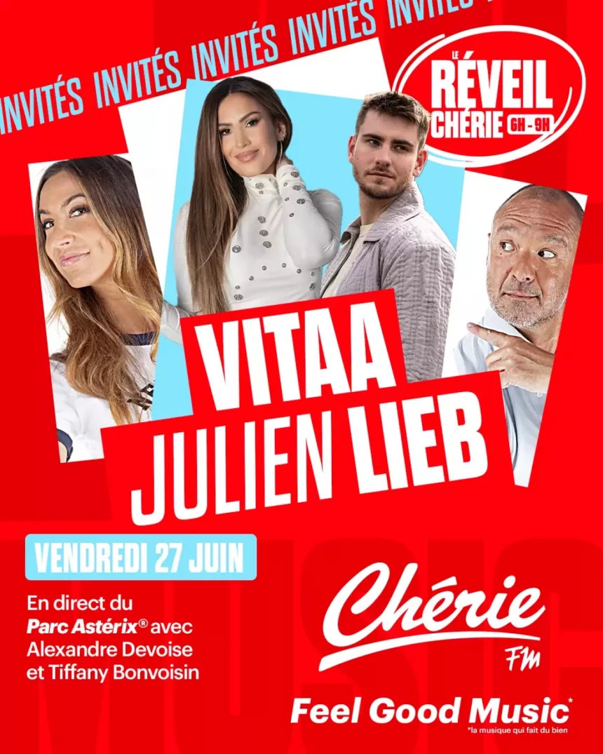 Chérie FM anime en direct depuis le Parc Astérix ce jeudi