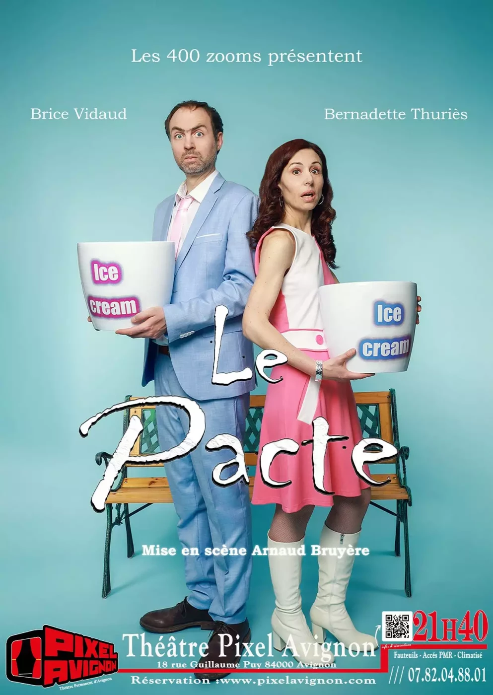 « Le Pacte » : une comédie salvatrice sur la rupture au Festival Off d’Avignon