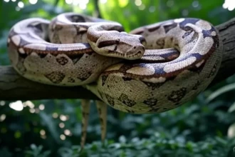 Irigny : un serpent géant s&rsquo;évade d&rsquo;un domicile, battue organisée dans le Rhône