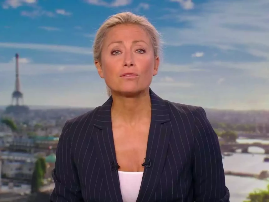 Anne-Sophie Lapix quitte le 20h de France 2 avec un souvenir inattendu