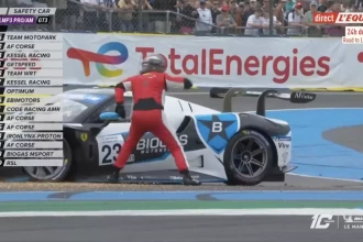 (VIDÉO) 24 Heures du Mans : altercation violente entre deux pilotes après un carambolage spectaculaire