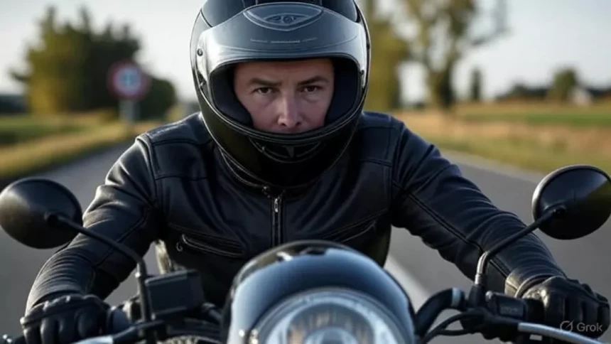 Contrôle de vitesse : un motard intercepté à 218 km/h sur une route limitée à 80 km/h Contrôle de vitesse : un motard intercepté à 218 km/h sur une route limitée à 80 km/h