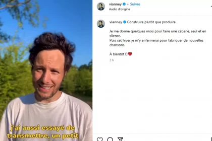 VIDÉO Vianney annonce qu&rsquo;il quitte The Voice après cinq saisons