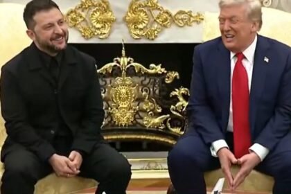 Zelensky adopte une veste noire pour sa rencontre avec Trump à la Maison Blanche « Vous êtes très beau » 