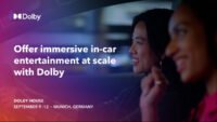 Dolby Atmos et Vision : La révolution du divertissement immersif s&rsquo;installe dans 30 marques automobiles