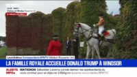 Donald Trump reçu avec faste au château de Windsor par la famille royale