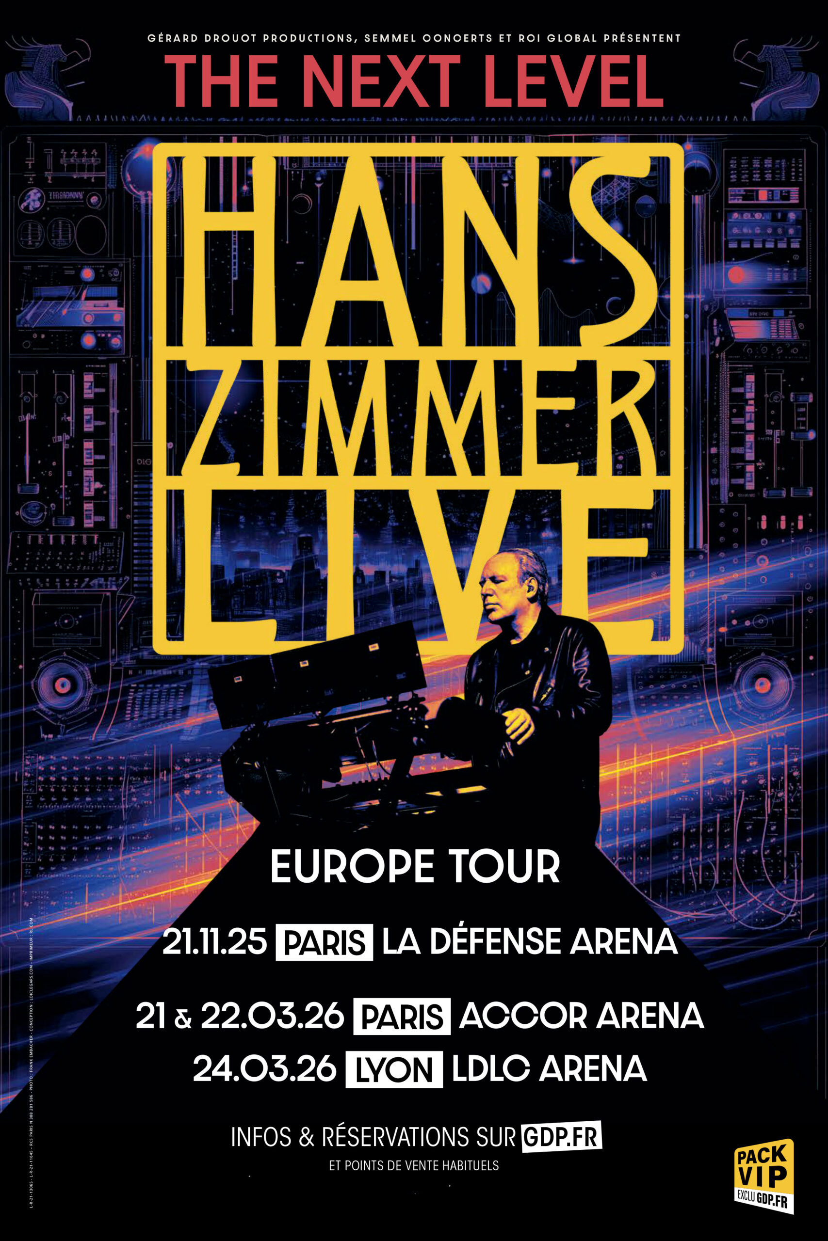 Hans Zimmer annonce sa tournée « The Next Level » pour 2025-2026 en France