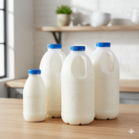 Pourquoi les bouteilles de lait sont opaques dans certains pays et transparentes dans d’autres ?