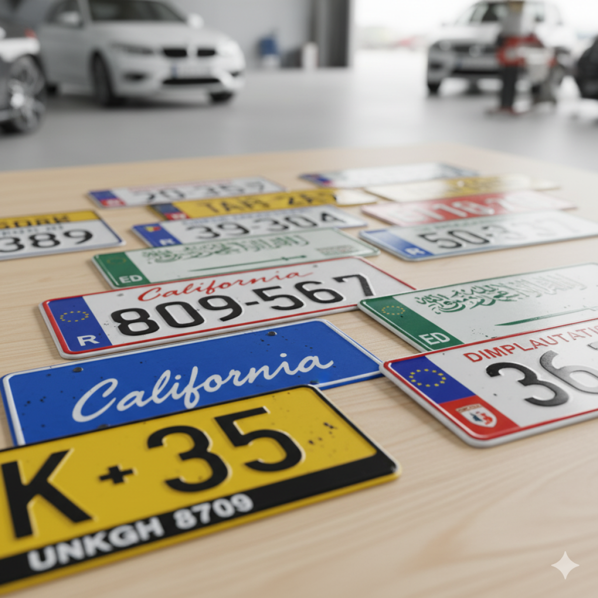 Pourquoi les plaques d’immatriculation changent de couleur selon les pays Pourquoi les plaques d’immatriculation changent de couleur selon les pays