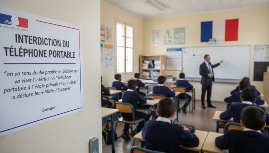 Portables au lycée : vers une interdiction généralisée dès la rentrée prochaine Ai Generated 1764331646161