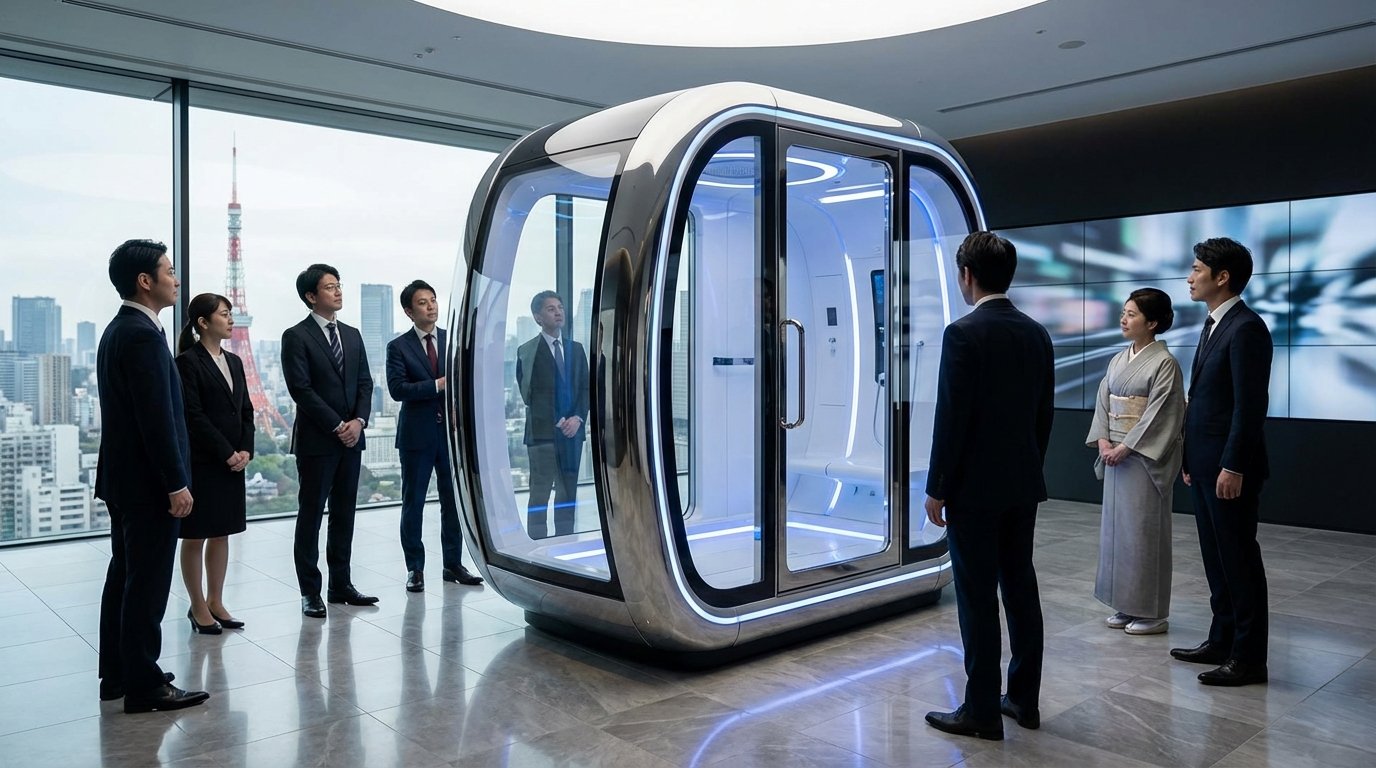 Japon : la machine à laver les humains débarque enfin à un prix astronomique