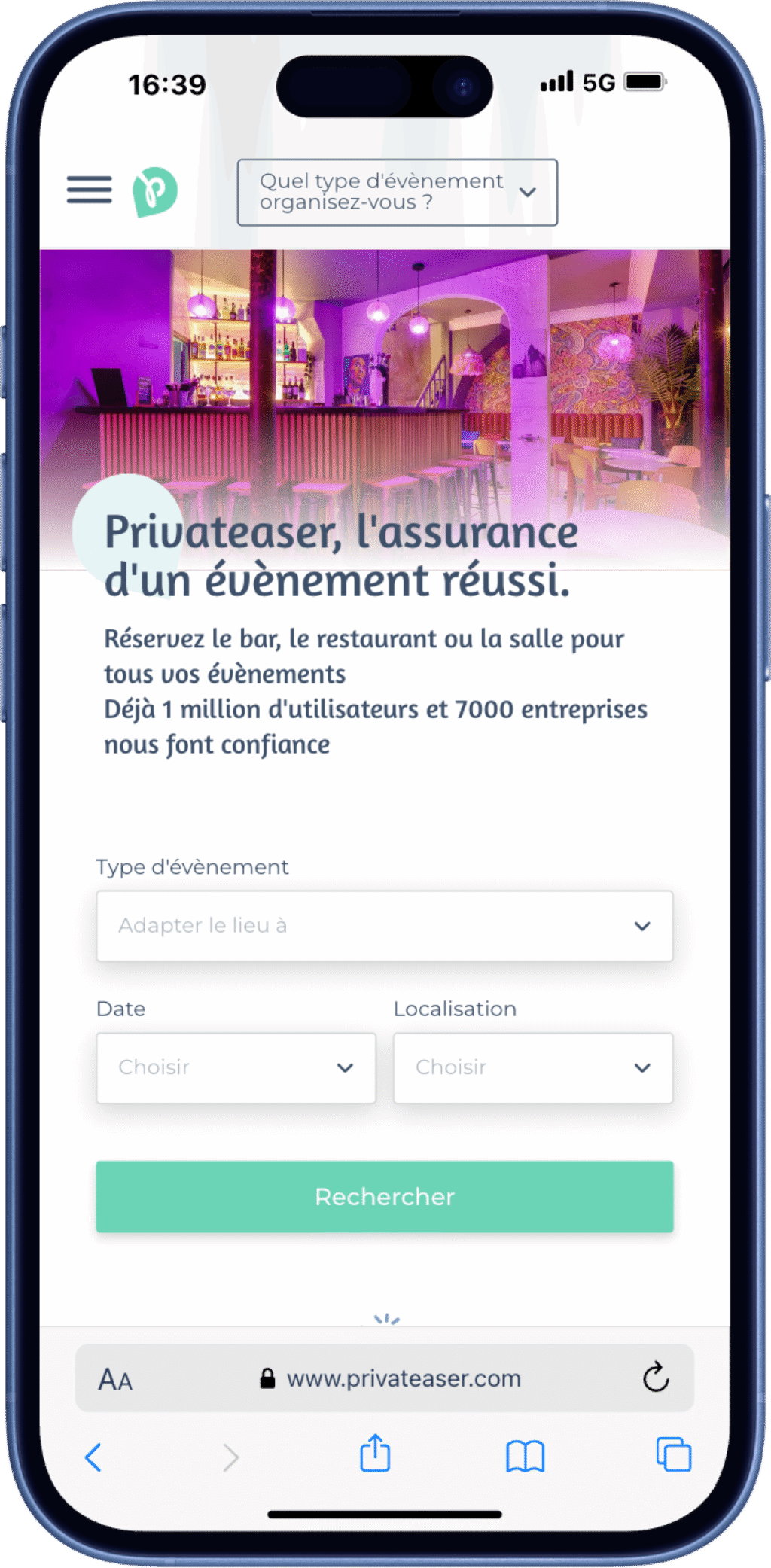 Privateaser Le Cap Du Million Dutilisateurs Franchi Pour Le Leader De La Convivialite Image