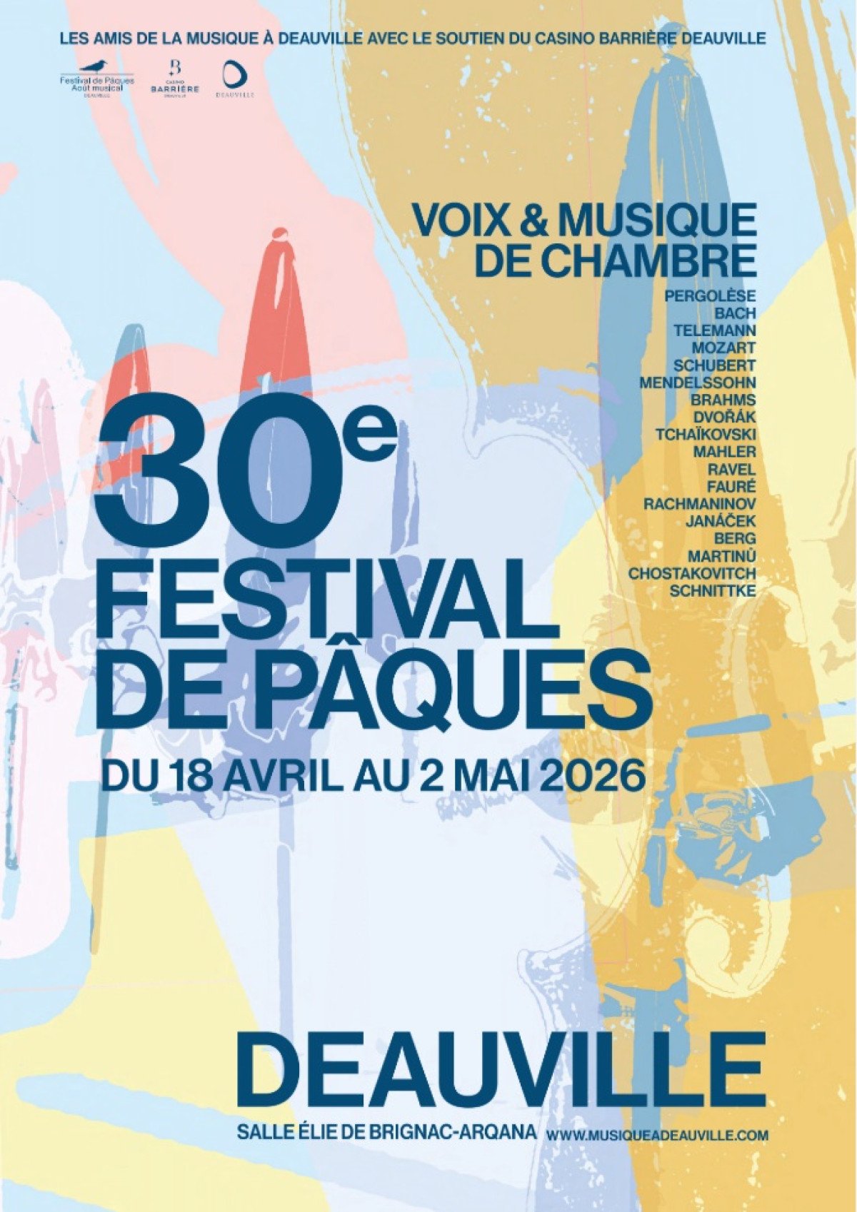 Festival de Pâques de Deauville : 30 ans d’excellence et de transmission à la salle Élie de Brignac