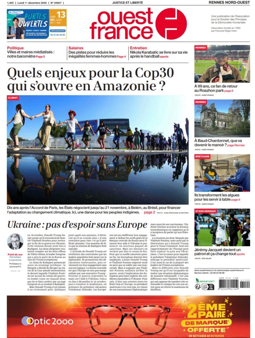 Ouest-france : la révolution visuelle arrive ce mercredi Ouest France La Revolution Visuelle Arrive Ce Mercredi Image