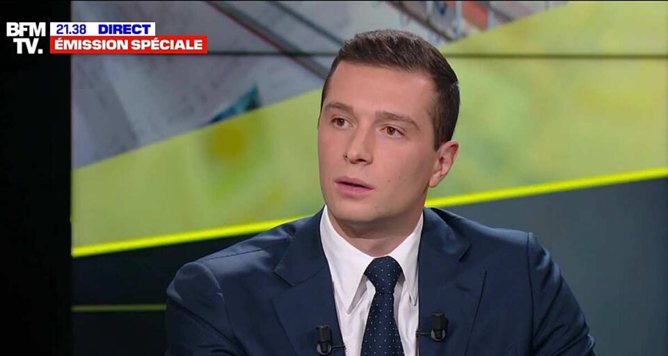 Jordan Bardella enfariné à Vesoul : un lycéen placé en garde à vue