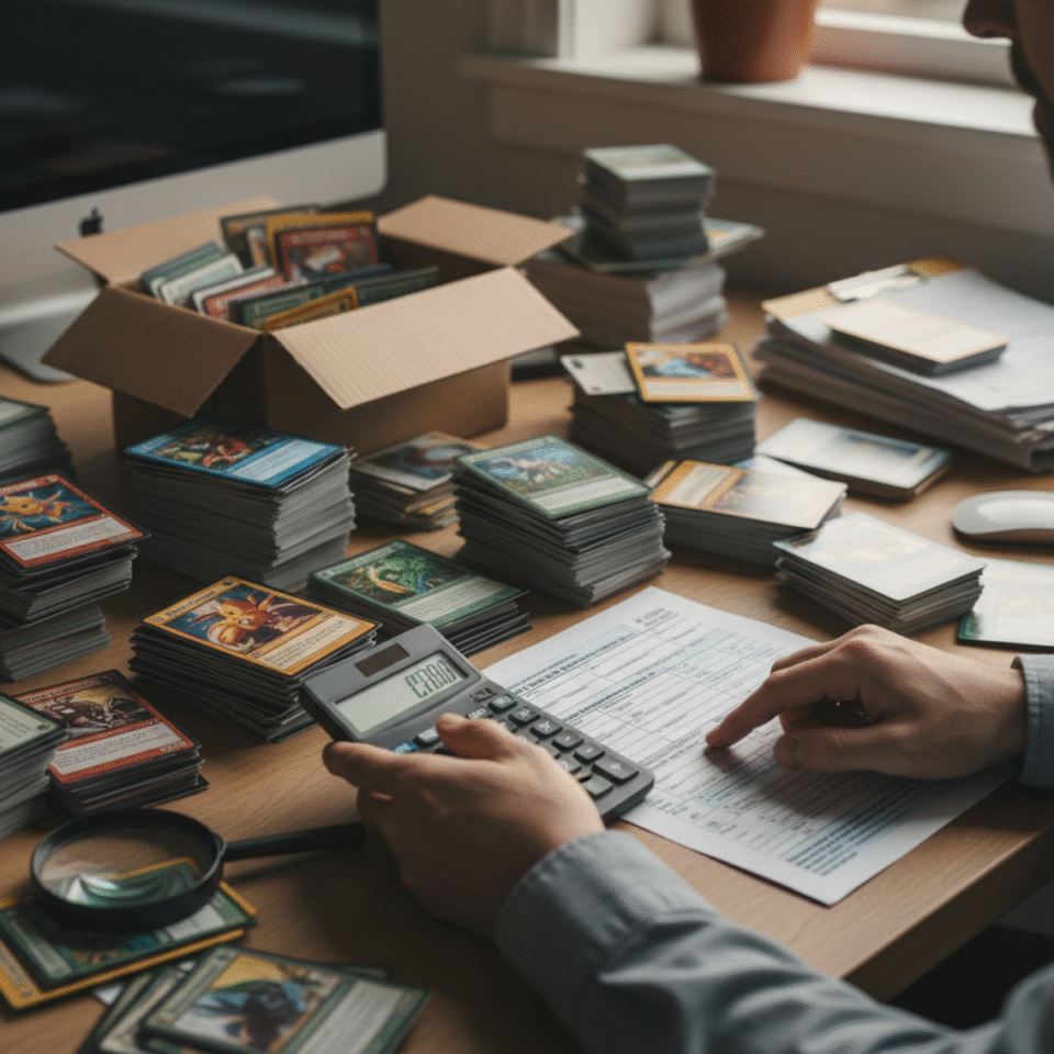 Cartes de collection : quand le fisc réclame sa part du butin