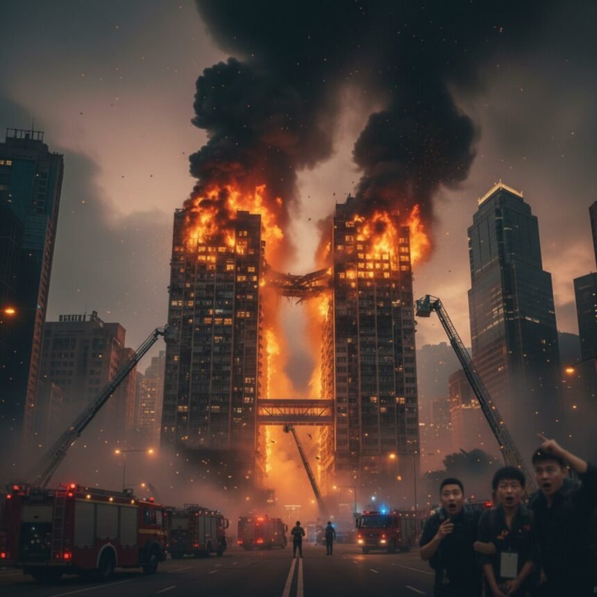 Hong kong : un incendie ravage des gratte-ciels qui fait de nombreux morts Hong Kong Un Incendie Ravage Des Gratte Ciels Et Fait 13 Morts Image