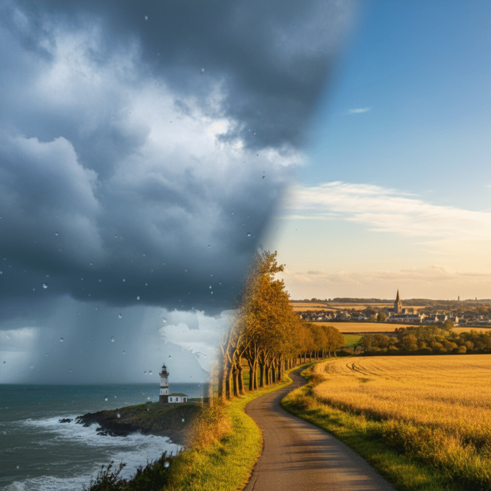 Les prévisions météo du 10 novembre : pluies à l’ouest et douceur notable