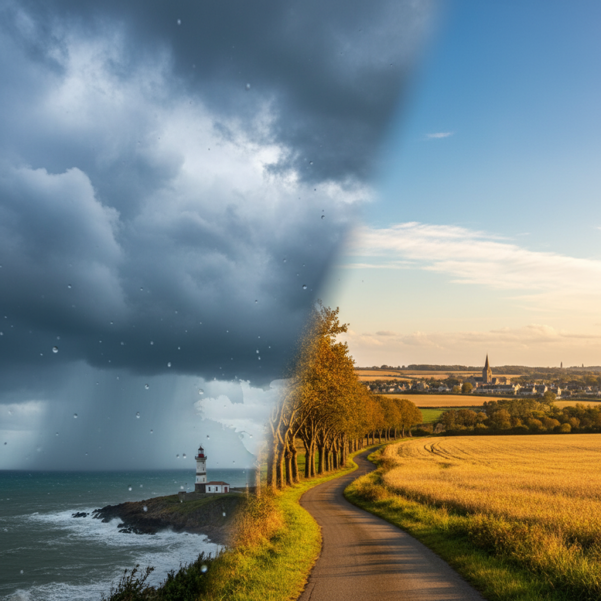 Les prévisions météo du 10 novembre : pluies à l’ouest et douceur notable