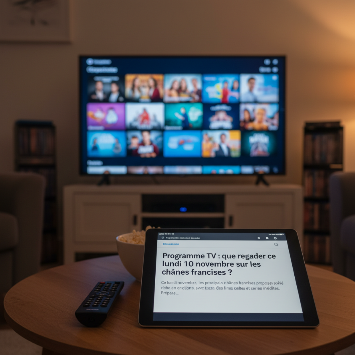 Programme TV : que regarder ce lundi 10 novembre sur les chaînes françaises ?