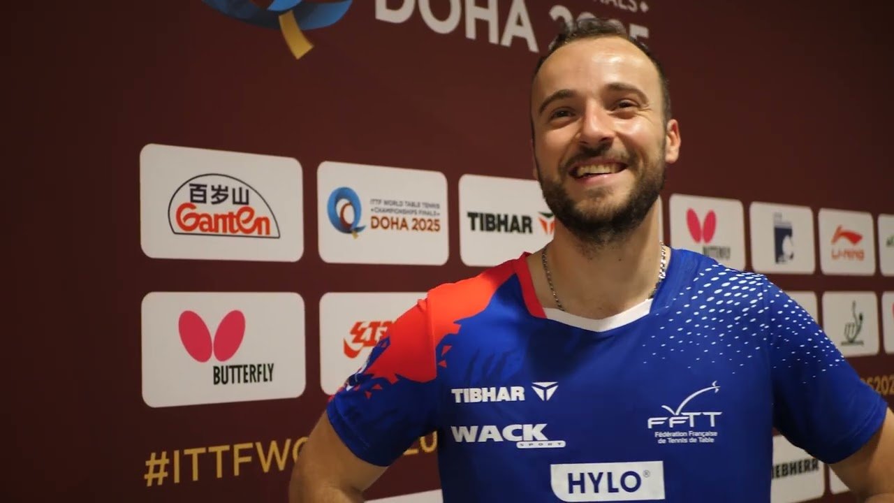 Simon Gauzy stoppé net en quarts de finale au WTT Champions de Montpellier